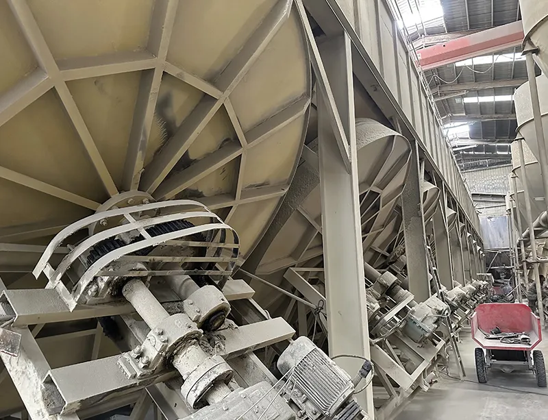 Pelletizer makes particles(Including dust removal process) Pelletizer makes particles(Including dust removal process)