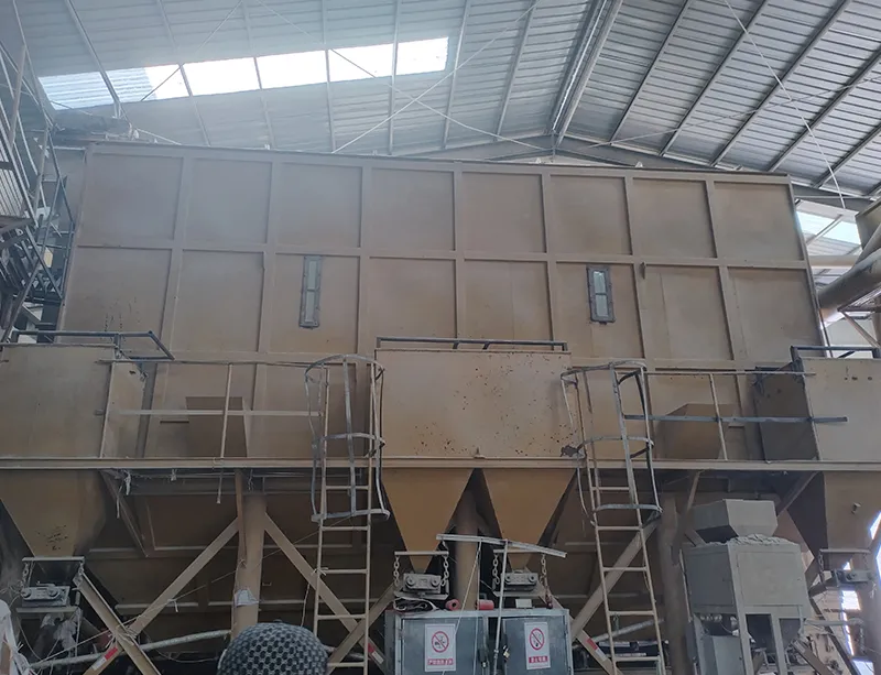 Raw material storage Raw material storage