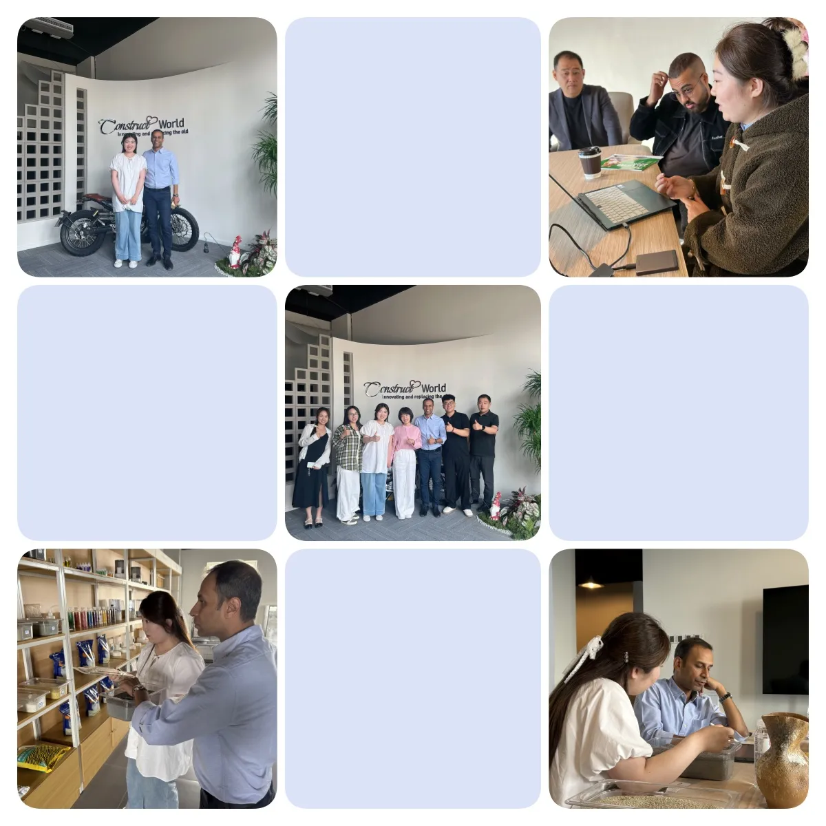 Customers come to inspect manufacturers and discuss business Customers come to inspect manufacturers and discuss business