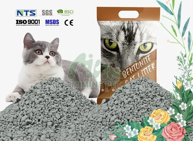 Dust-Free Broken Activated Carbon Bentonite Cat Litter Dust-Free Broken Activated Carbon Bentonite Cat Litter